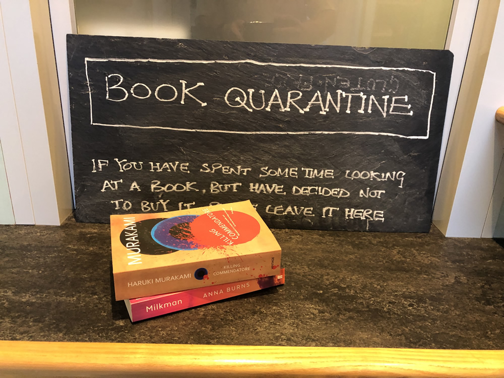book quarantine
